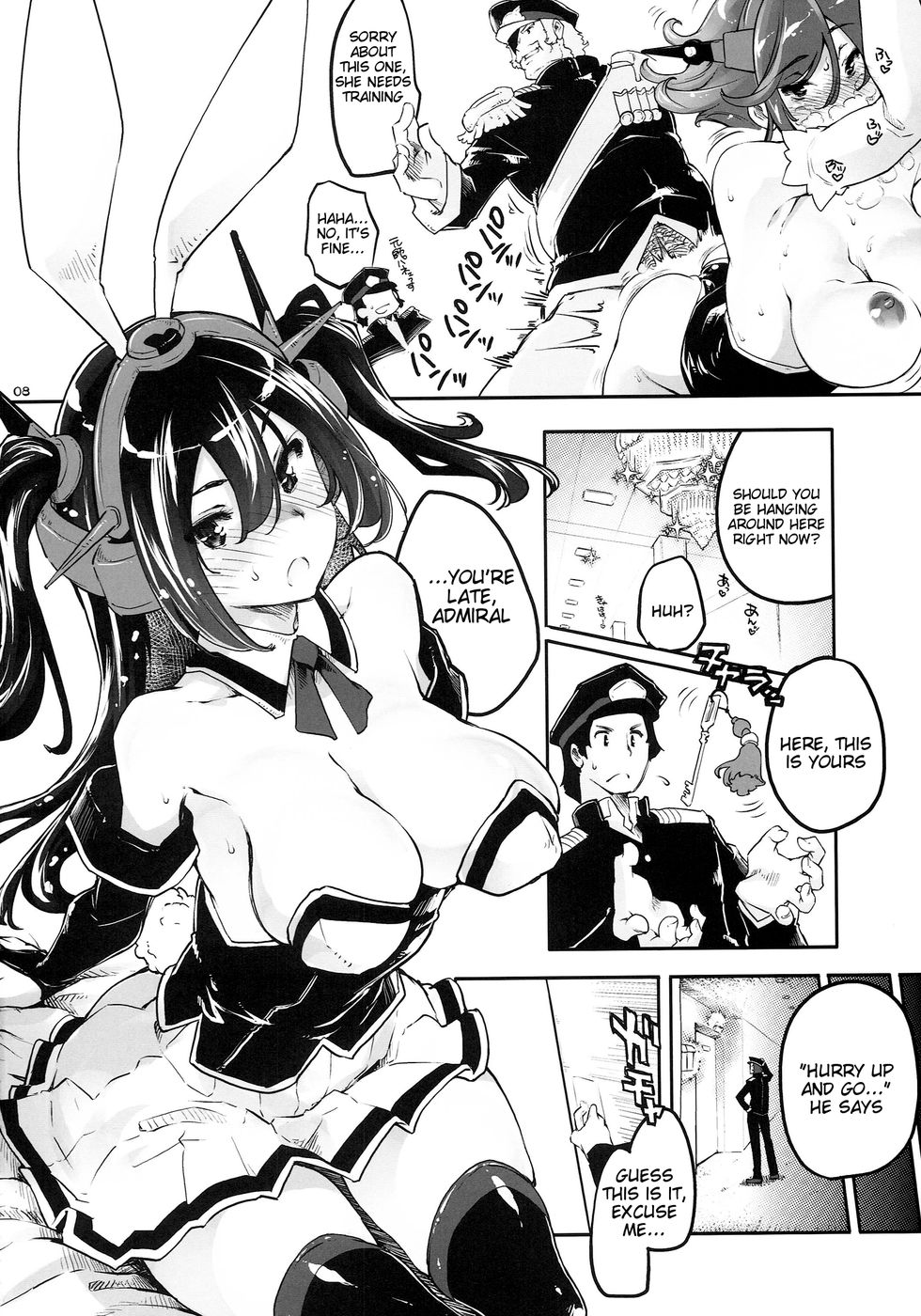 Hentai Manga Comic-Usamusu Nagato-Read-8